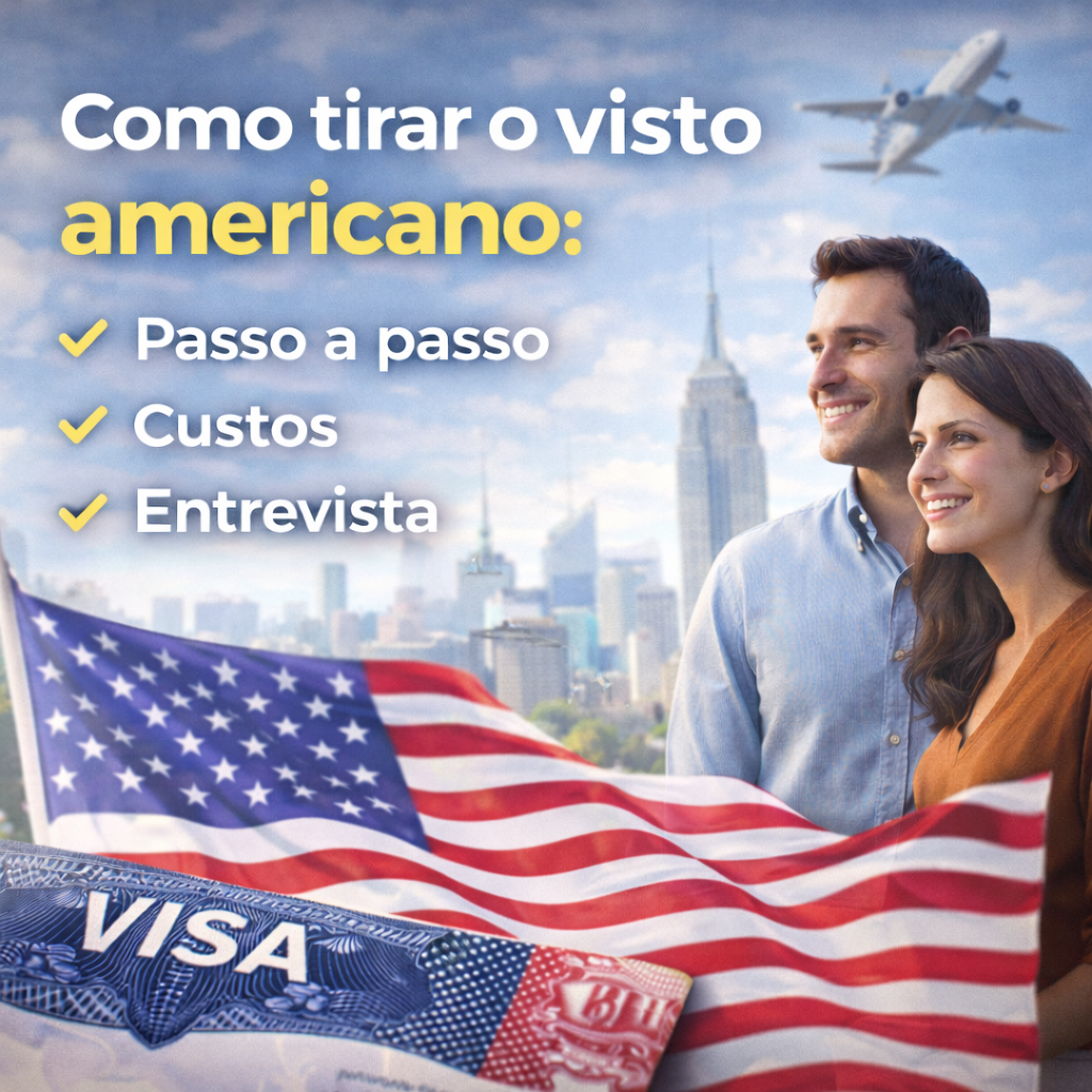 Como tirar o visto americano: passo a passo, custos e entrevista